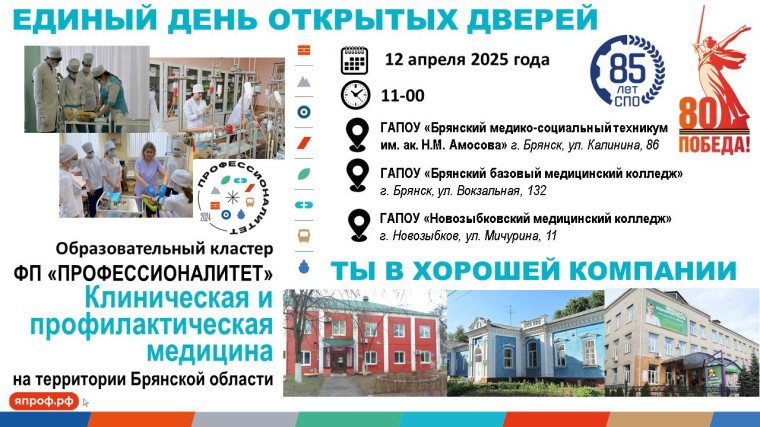 Единый день открытых дверей ФП «Профессионалитет».