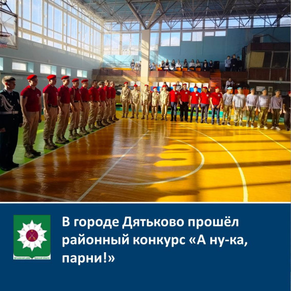 Районный конкурс «А ну-ка, парни!».